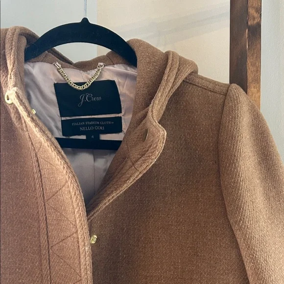 J. Crew Italian Stadium Cloth Wool Coat - Picture 5 of 11